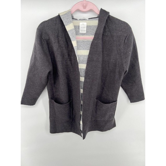 Zara Other - Zara kids cardigan sweater sz 8 years fancy collection knitwear gray